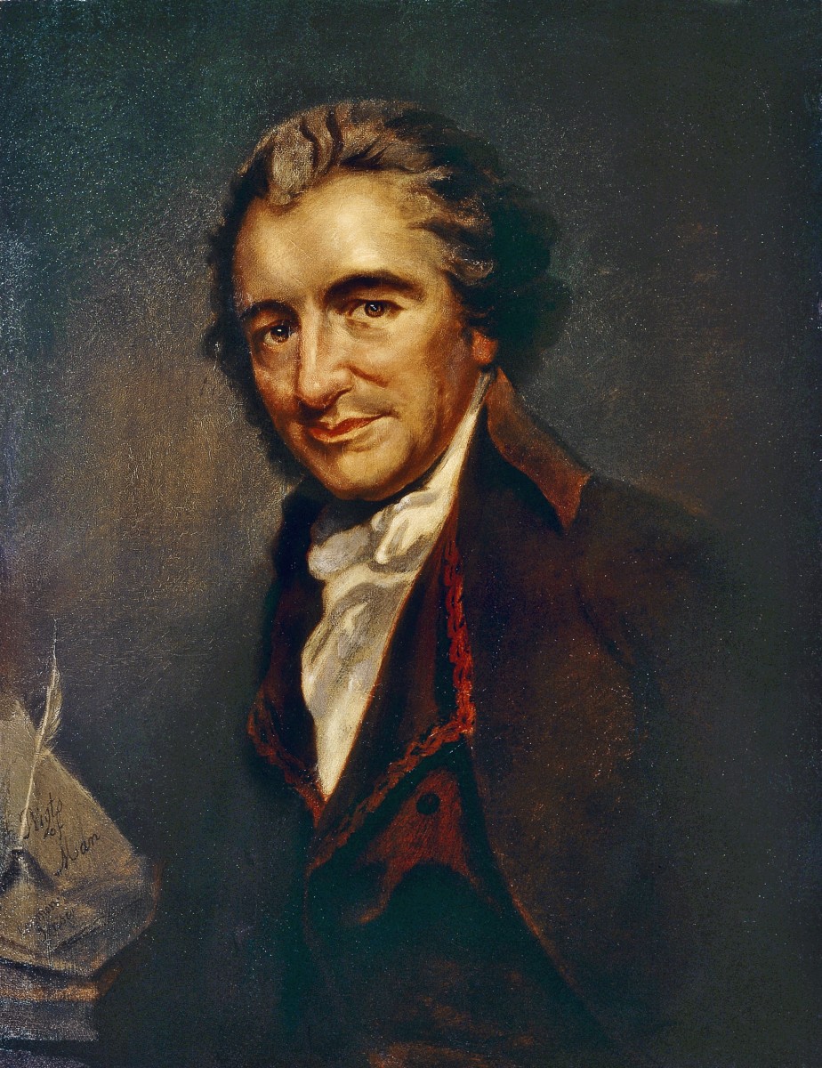 portrait of thomas paine